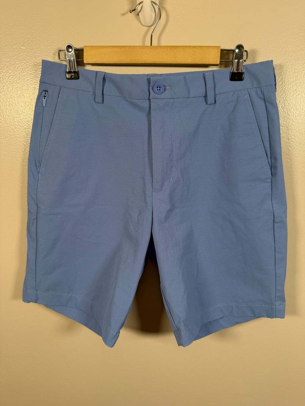 Vineyard Vines On the Go Shorts 9" Size 30 Blue Performance Golf Preppy Active